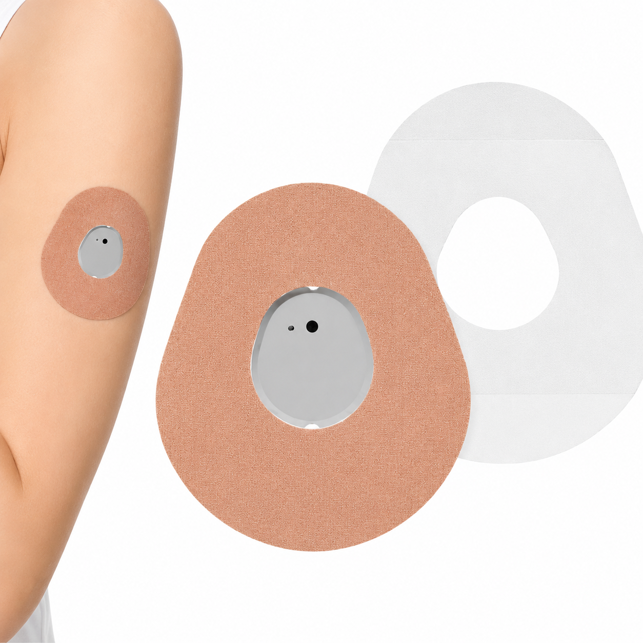 Dexcom One+ Sport Overpatch Beige - Stabilitet & Säkerhet