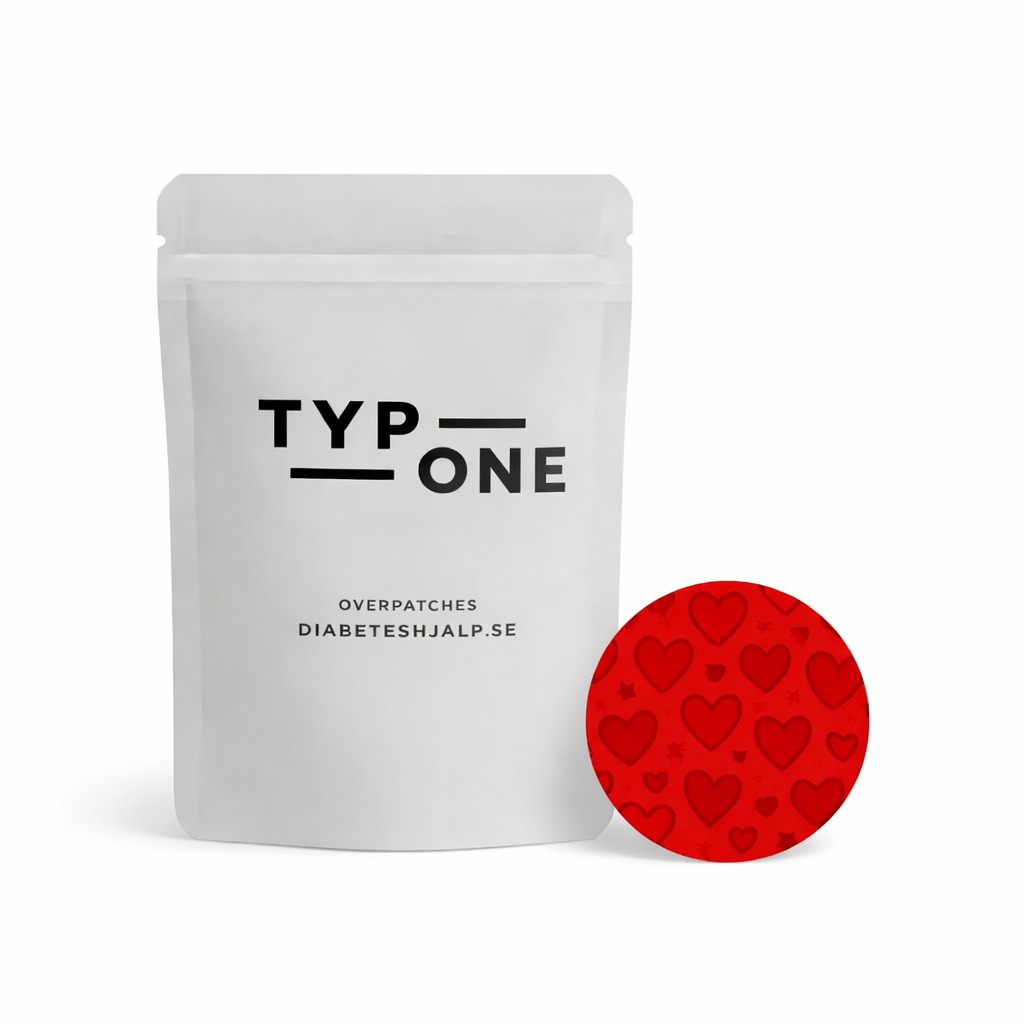 Freestyle Libre 1, 2 & 3 Heart Overpatches – Love, Color & Security