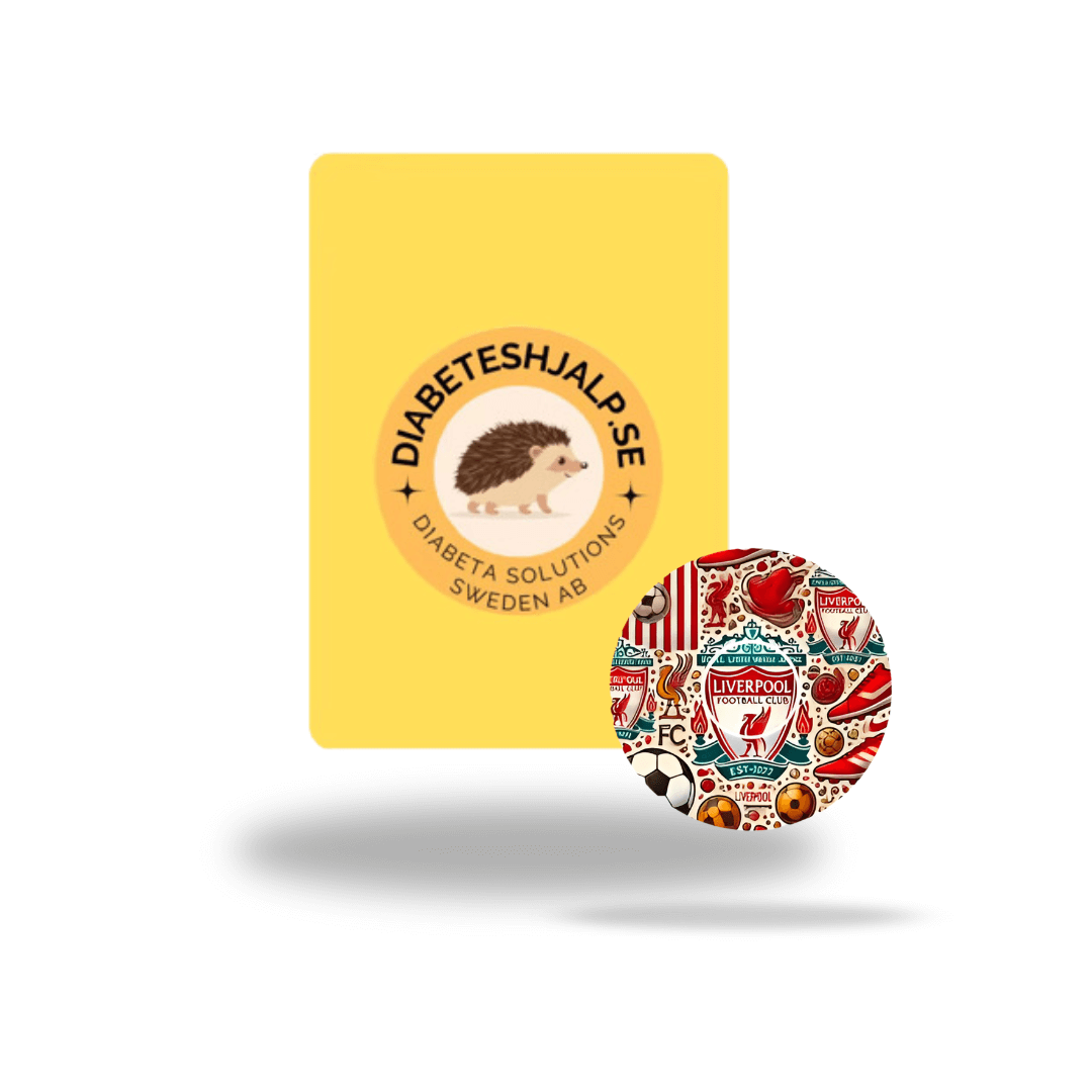 Liverpool fotboll CGM-sensor overpatches för Freestyle Libre 3 Ink Sensor Sticker
