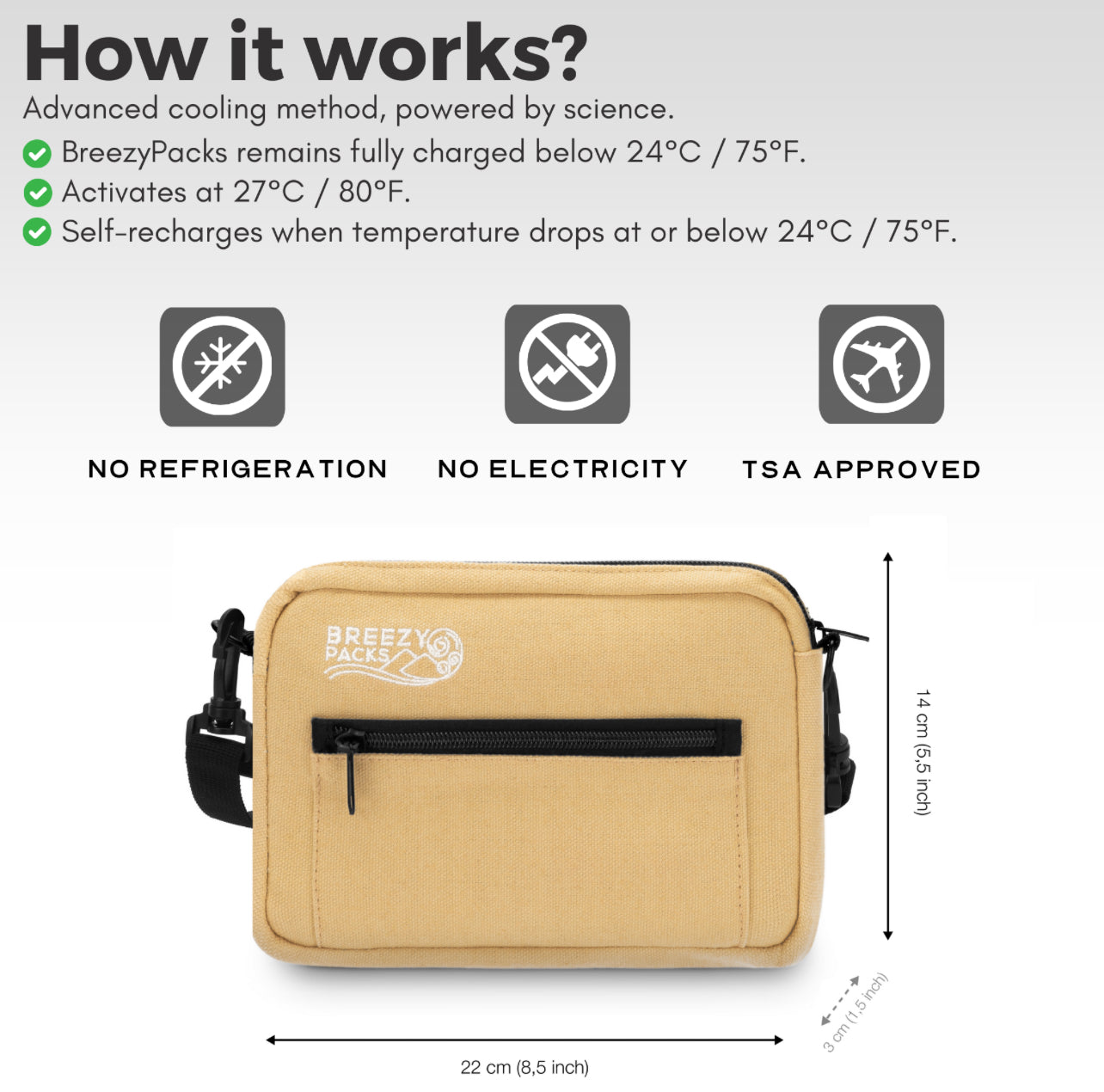 Breezy Mega handbag – Perfekt för Förvaring och Skydd - Diabeteshjalp