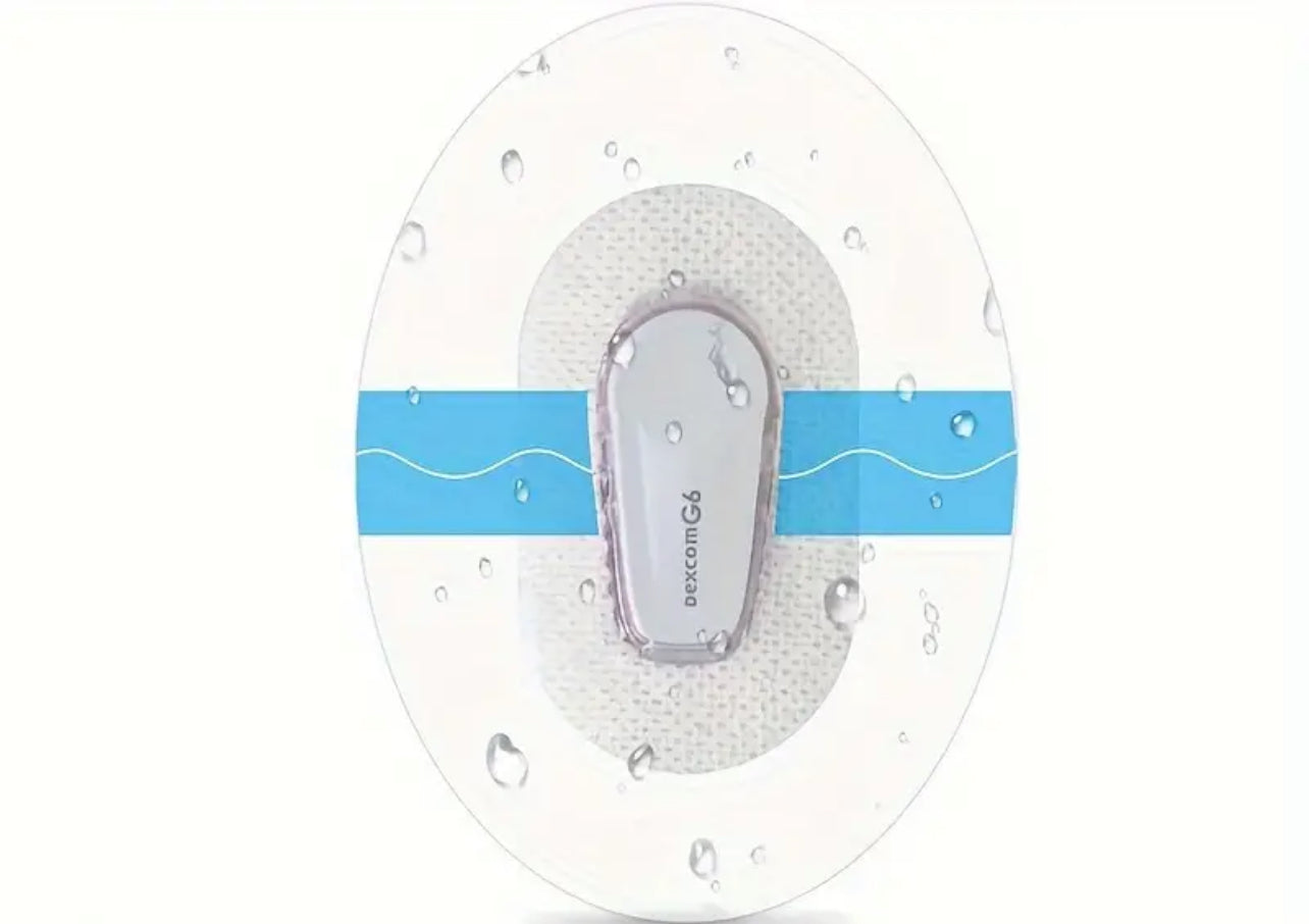 Sport Sensor Patch Aktiv Transparent För Dexcom G6 - Diabeteshjalp