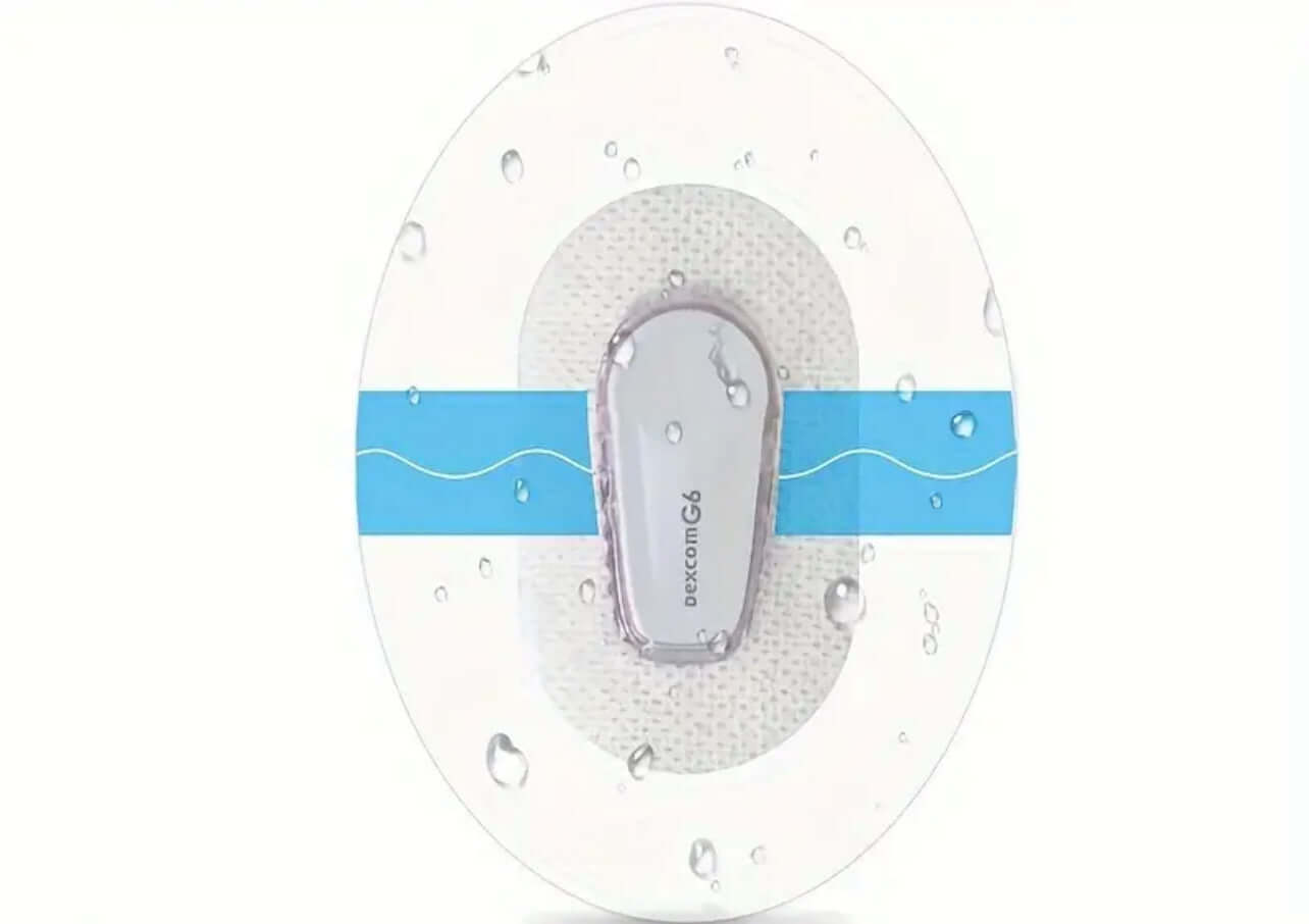 Sport Sensor Patch Aktiv Transparent För Dexcom G6 - Diabeteshjalp