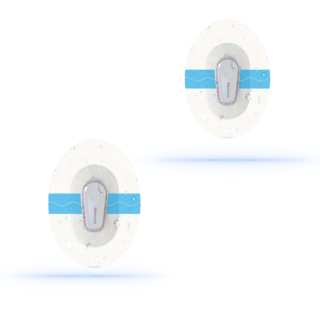 Sport Sensor Patch Aktiv Transparent För Dexcom G6 - Diabeteshjalp