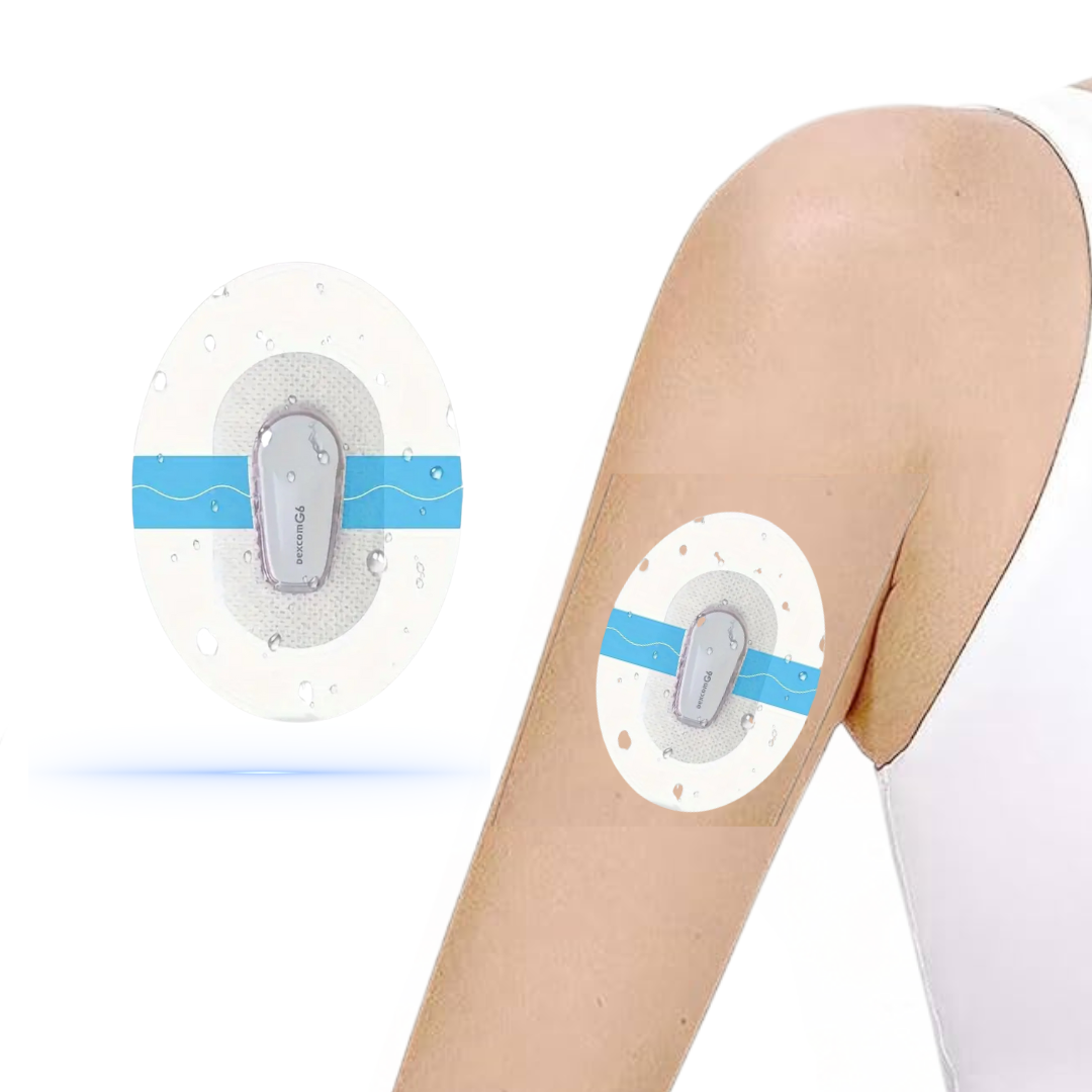 Sport Sensor Patch Aktiv Transparent För Dexcom G6 - Diabeteshjalp