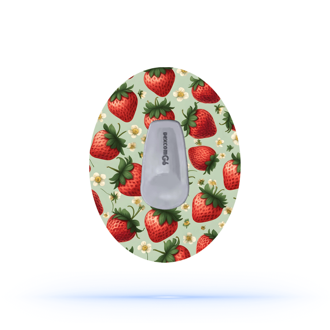NightFruit MixPack CGM Patch för Dexcom G6 (3-pack) – Färgstarkt och unikt skydd - Diabeteshjalp
