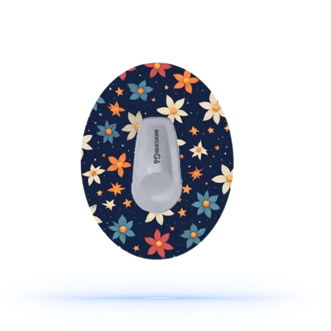 NightFruit MixPack CGM Patch för Dexcom G6 (3-pack) – Färgstarkt och unikt skydd - Diabeteshjalp