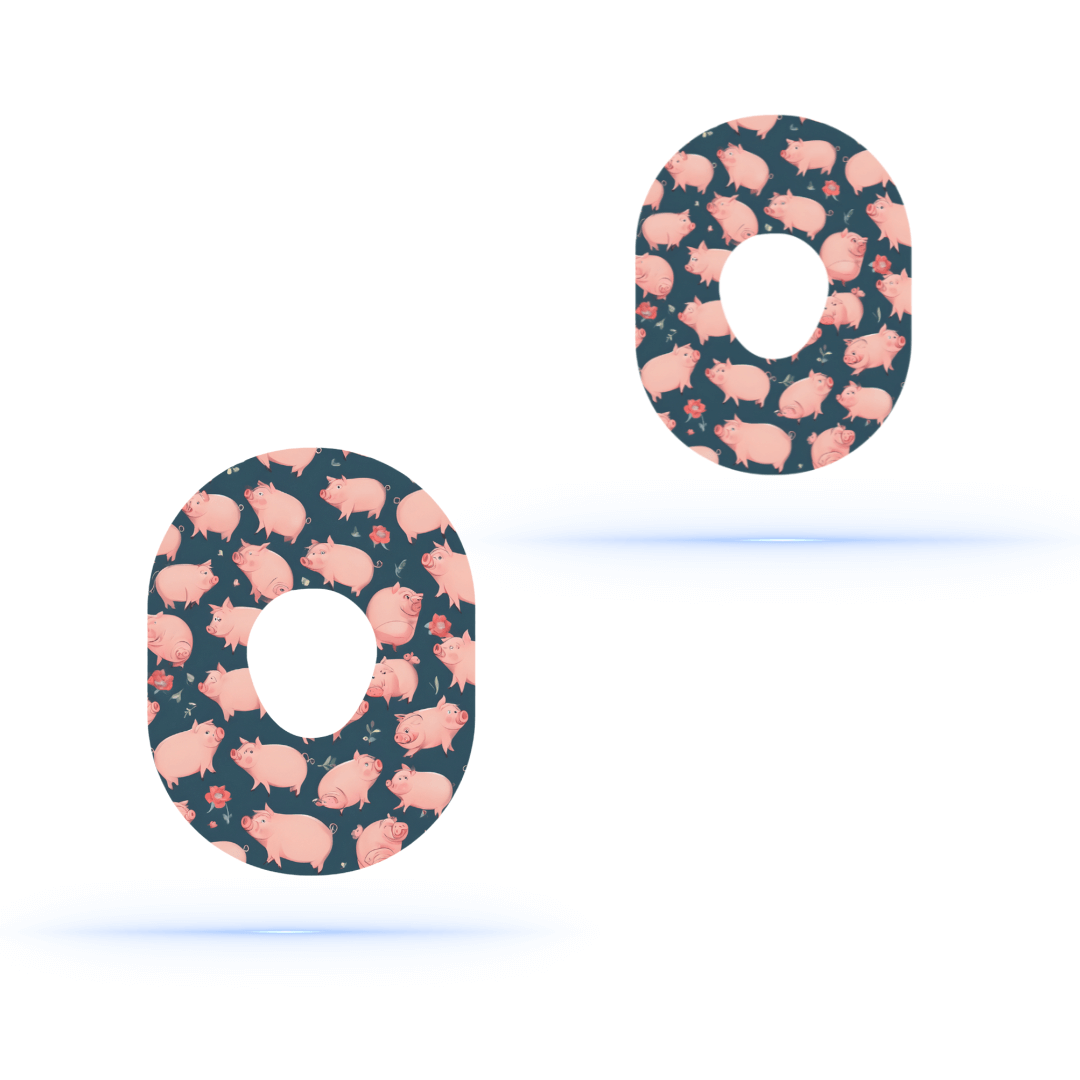 PiggyPrint CGM Sensor overpatches för Dexcom G7 (10-pack) - Diabeteshjalp