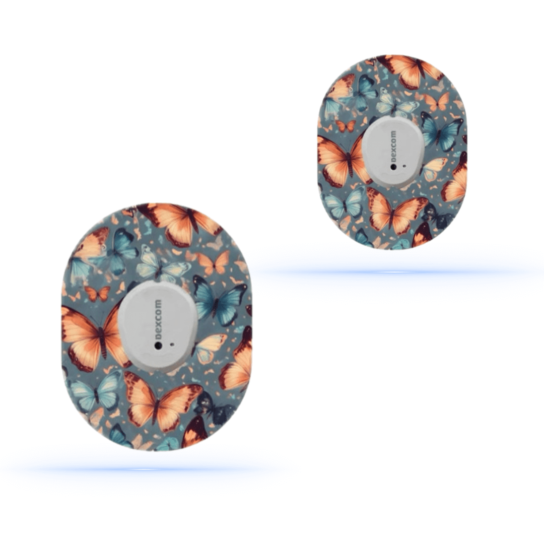 Butterfly CGM sensor patches för Dexcom G7 (5-pack) - Diabeteshjalp