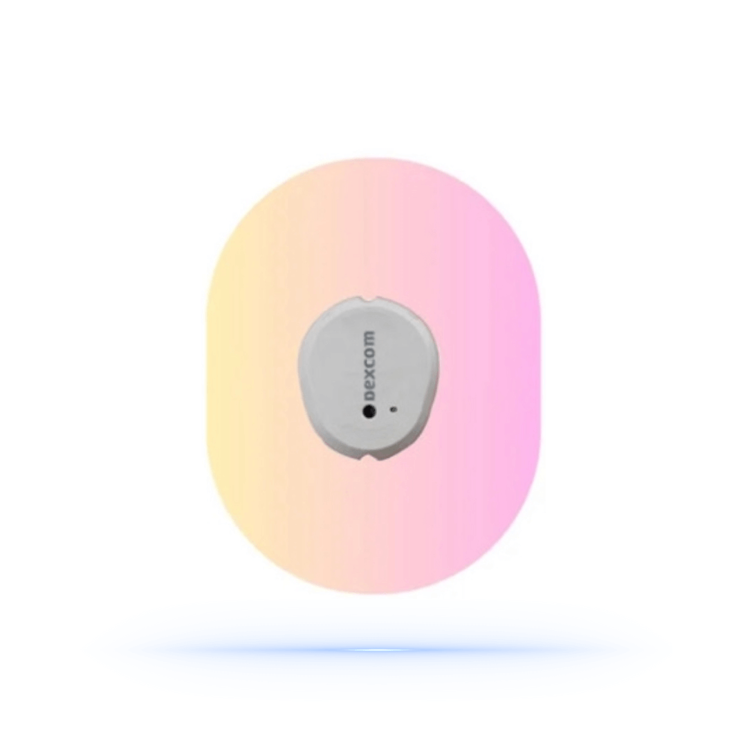 Pinkish CGM sensor patches för Dexcom One+ (5-pack) - Diabeteshjalp