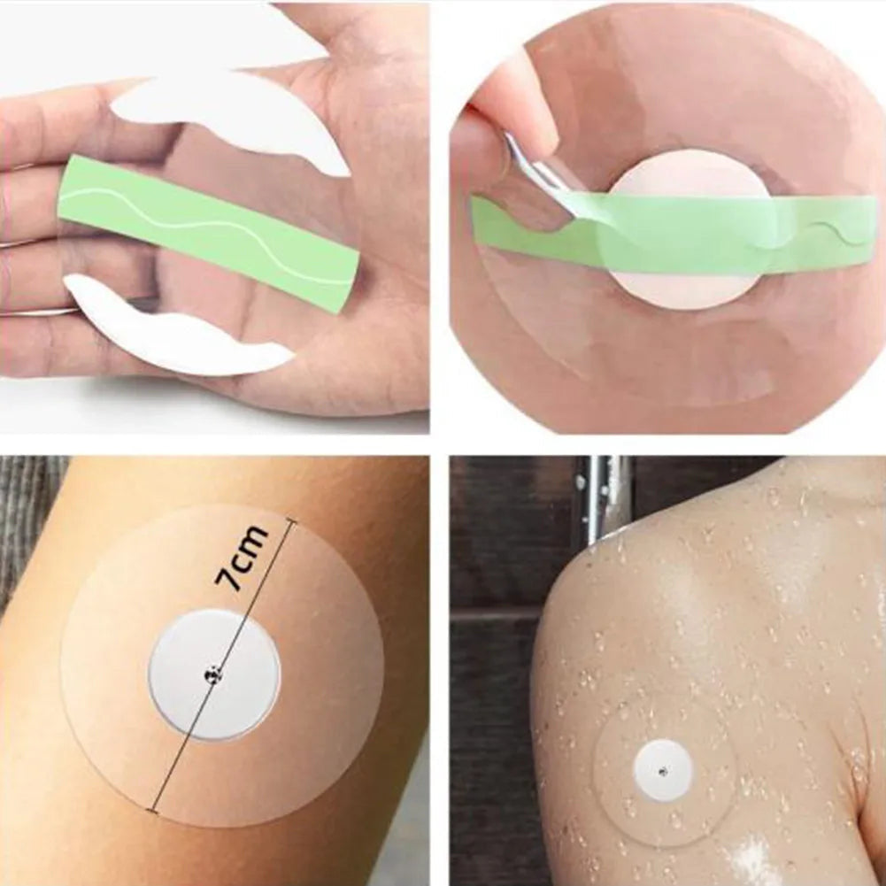 Transparent CGM Patch för Freestyle Libre 1, 2 & 3 - Diabeteshjalp