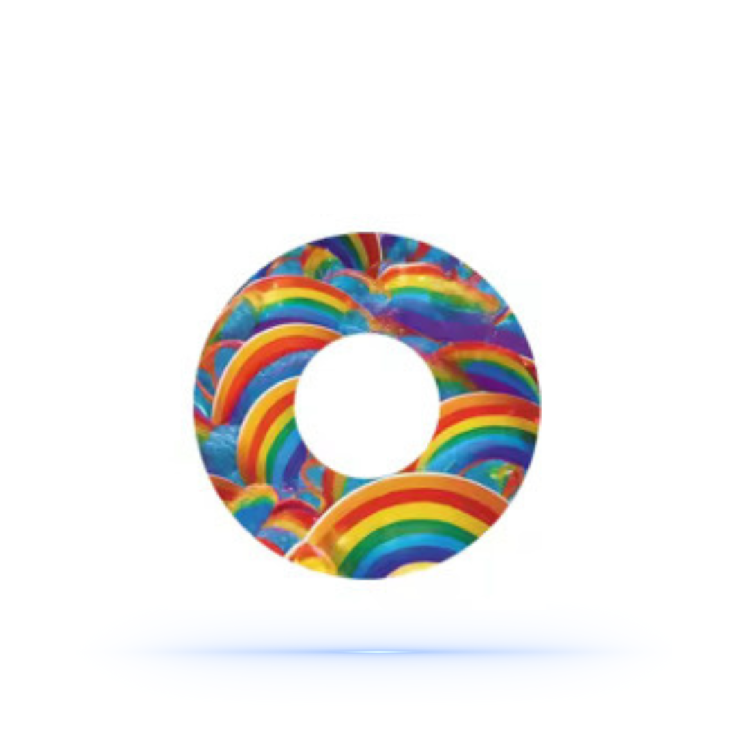 RainBow CGM Patch för Freestyle Libre 1 & 2 ( 10-pack) - Diabeteshjalp