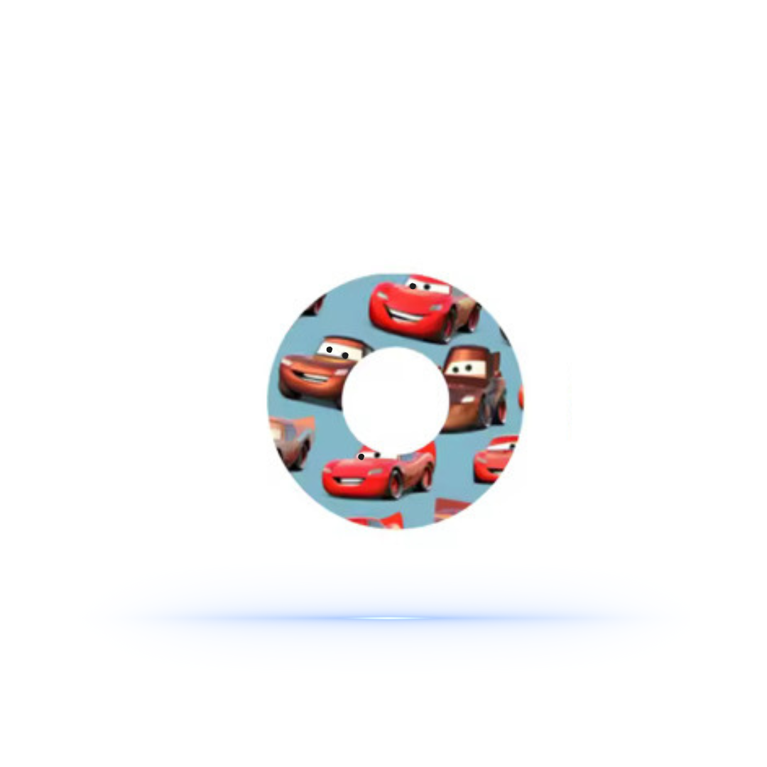 Racer Cars CGM Sensor Patch för Freestyle Libre 3 (10-pack) - Diabeteshjalp