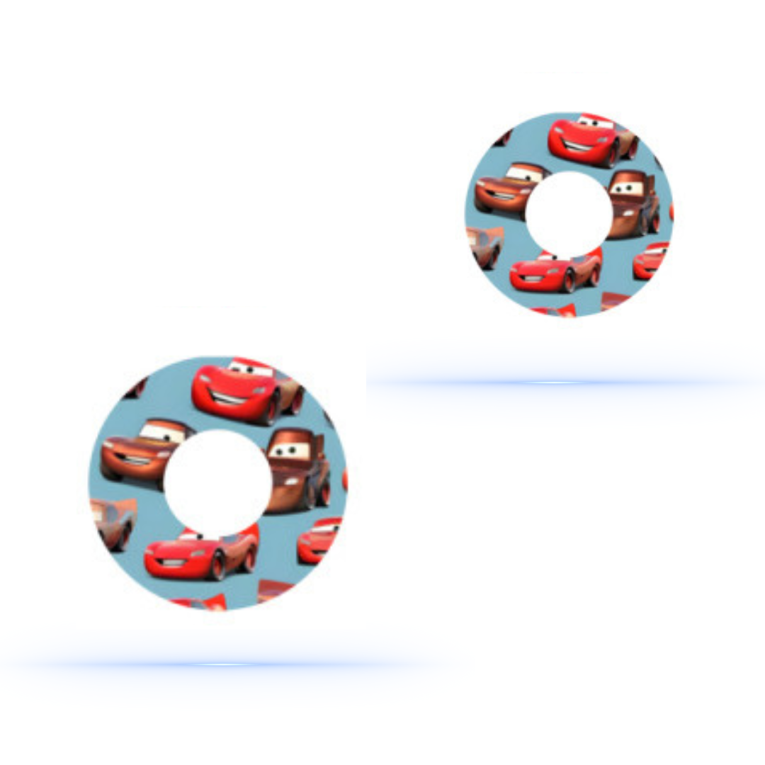 Racer Cars CGM Sensor Patch för Freestyle Libre 3 (10-pack) - Diabeteshjalp