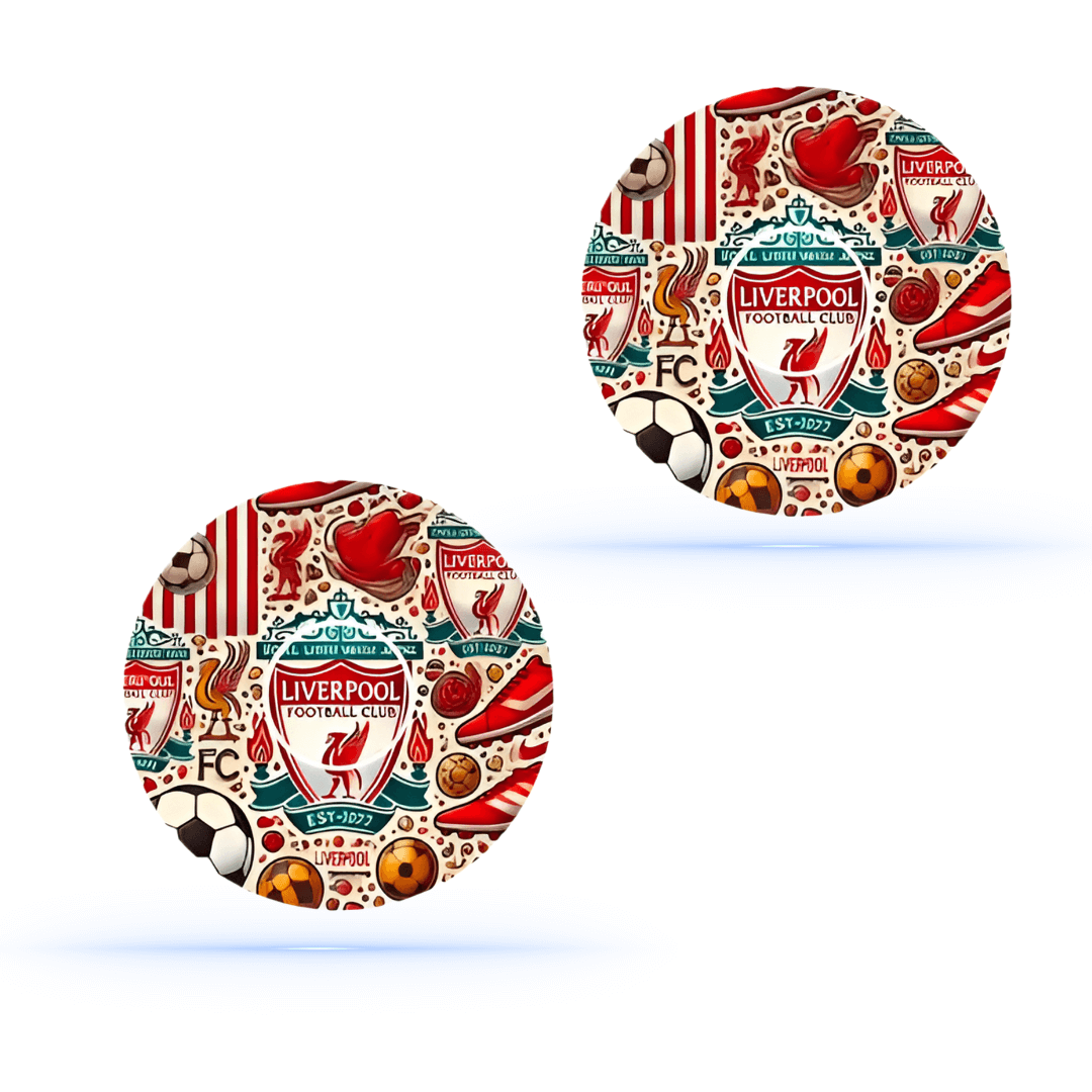 Liverpool fotboll CGM sensor Patch för Freestyle Libre 3 (10-pack) Ink Sensor Sticker - Diabeteshjalp