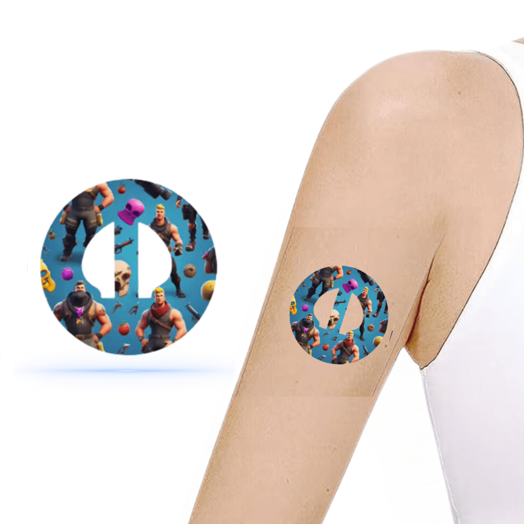 Fortnite CGM overpatches för Medtronic Guardian 4 (10-pack) - Diabeteshjalp