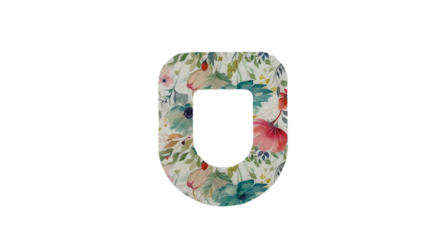 Omnipod Whiteflower Patch (5-pack) - Diabeteshjalp