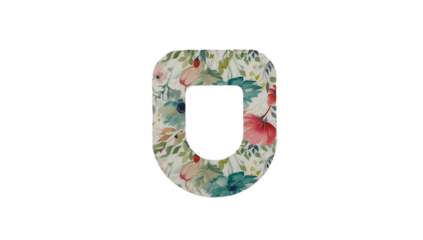 Omnipod Whiteflower Patch (5-pack) - Diabeteshjalp
