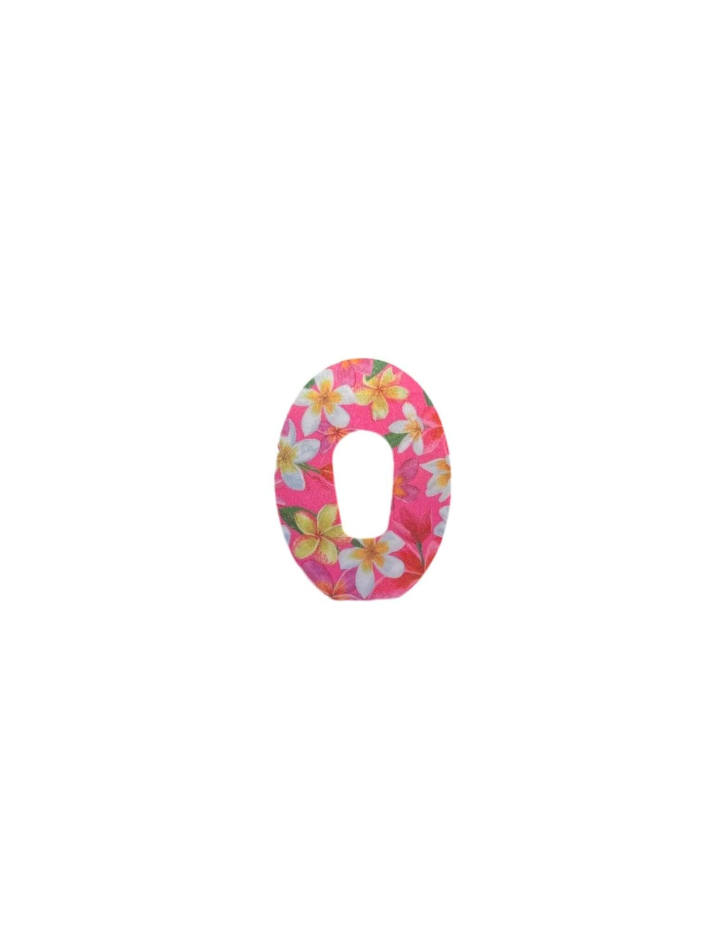 Pink Flower CGM Patch För Dexcom G6 (5-Pack) - Diabeteshjalp
