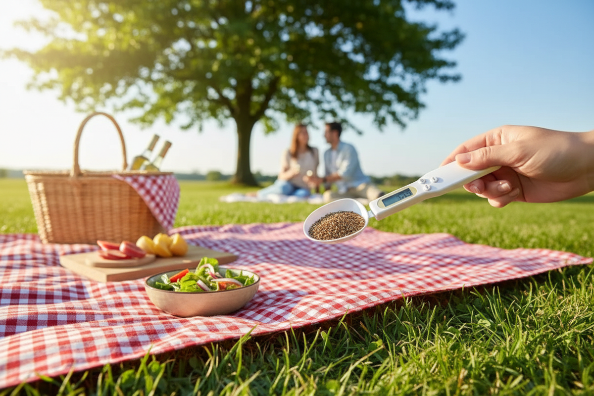 Picknick utomhus