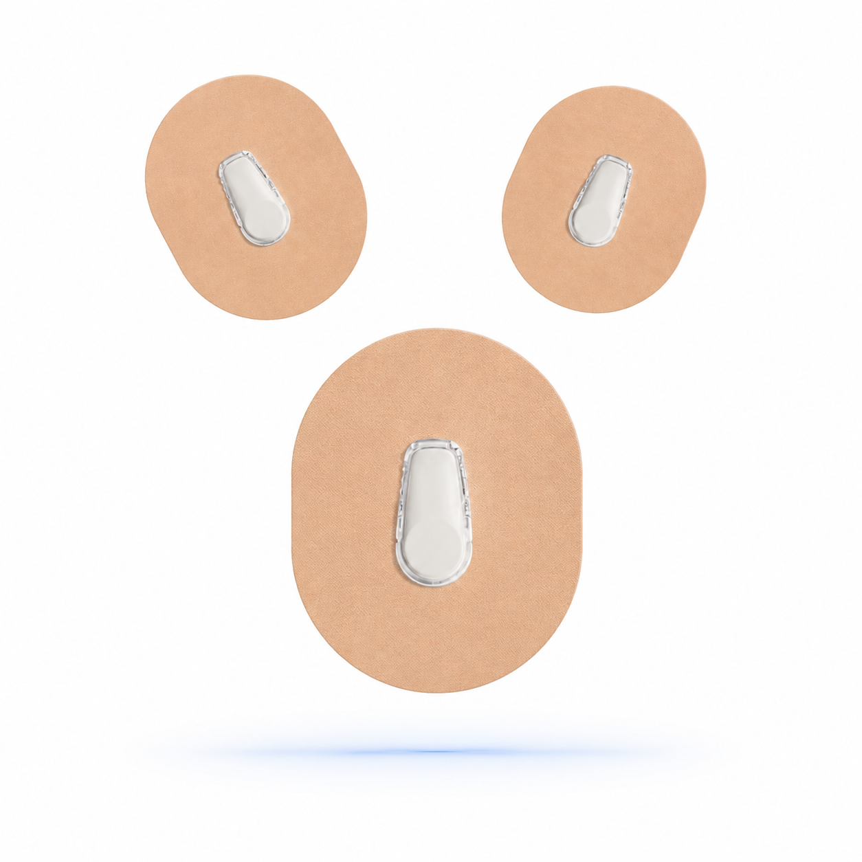 Dexcom G6 CGM-sensor overpatches – Beige