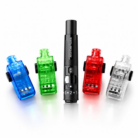 Accu-Chek FastClix LED nattlampa