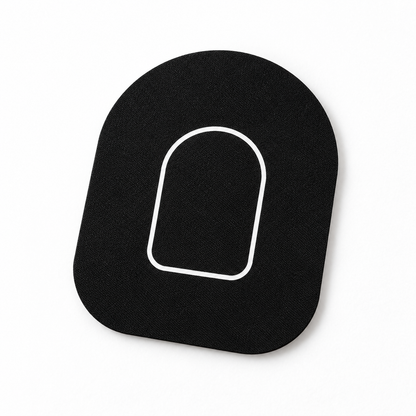 Black Overpatches för Omnipod 5 & Dash – inkl. pumpsticker