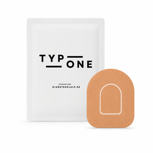 Beige Pump Overpatches – För Omnipod 5 & Dash (inkl. pump sticker)