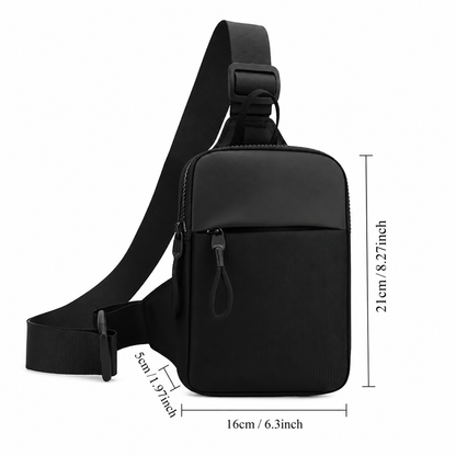 Sporty Pump crossbody bag in durable nylon