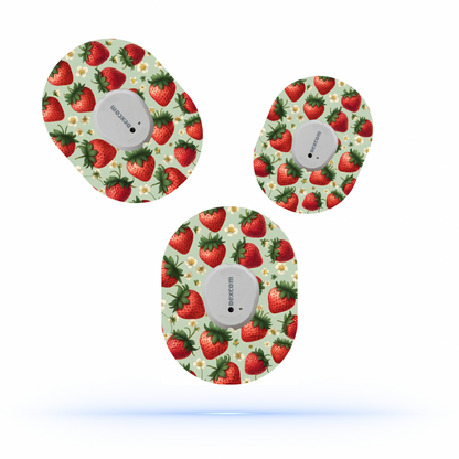 DiabetaGuard - Strawberry CGM Patches För Dexcom G7 - Diabeteshjalp