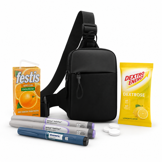 Sporty Pump crossbody bag in durable nylon