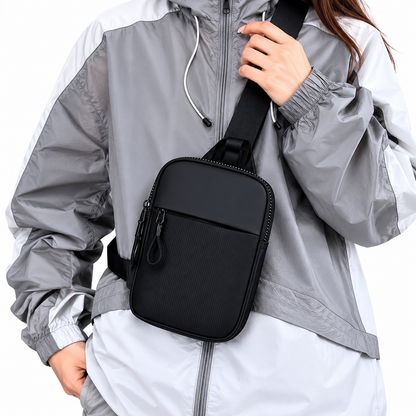 Sporty Pump crossbody bag in durable nylon