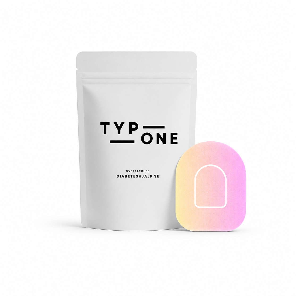 Omnipod 5 & Dash overpatches – Pinkish inkl. Pumpsticker