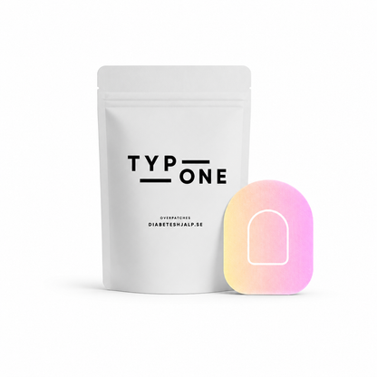 Omnipod 5 & Dash overpatches – Pinkish inkl. Pumpsticker