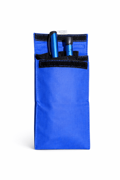 Kylo Duo Insulinbag i blått, kylfodral för 2 insulinpennor, håll insulinet svalt utan batterier eller kylklampar