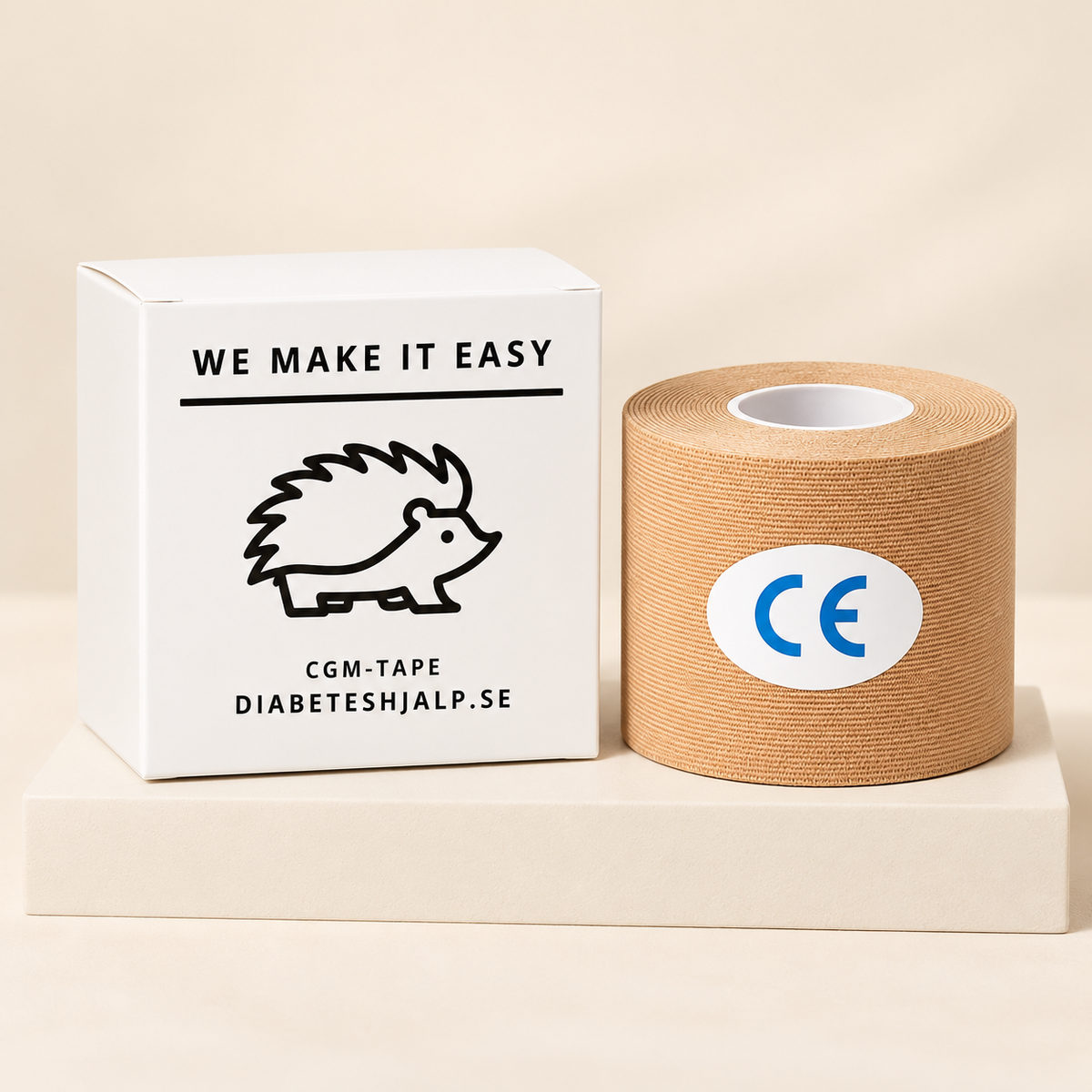 Tejp för CGM-sensor & Insulinpump – Extra Fixering
