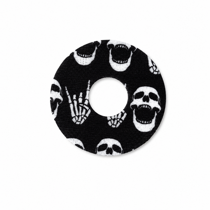 Rock'N'Roll Skull Sensor Patch for Freestyle Libre 3 (5-pack)