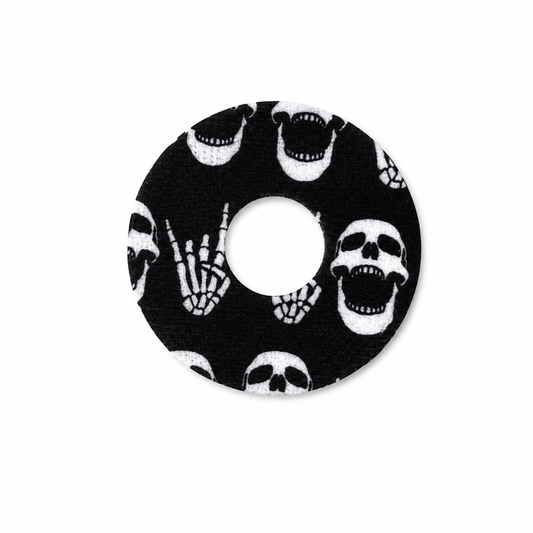 Rock'N'Roll Skull Sensor Patch for Freestyle Libre 3 (5-pack)