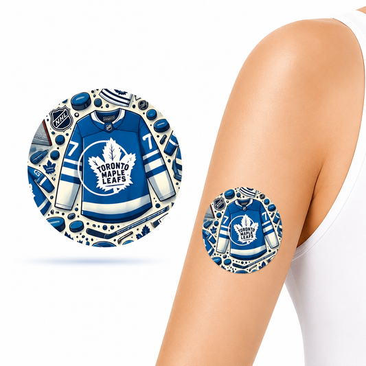 Freestyle Libre 3 CGM-sensor overpatches – Toronto Maple Leafs inkl. Sensor Sticker