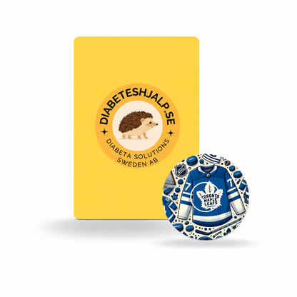 Freestyle Libre 3 CGM-sensor overpatches – Toronto Maple Leafs inkl. Sensor Sticker