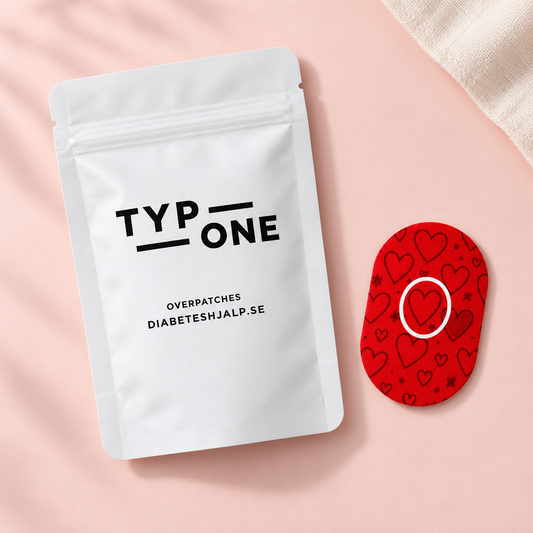 Dexcom One+ Heart Overpatches – Love &amp; Security in One