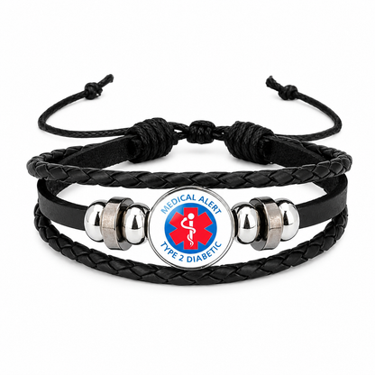 Diabetes Alert Armband – Medvetenhet & Stöd i Stil