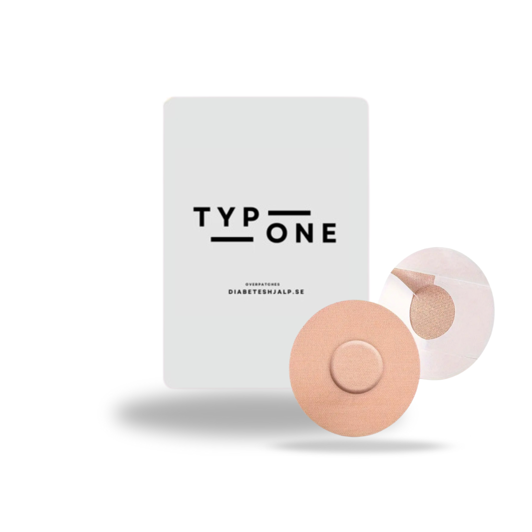 Snygga och hållbara beige StayActive patchar för Freestyle Libre, perfekta för att hålla din freestyle libre sensor säker under aktiva dagar.