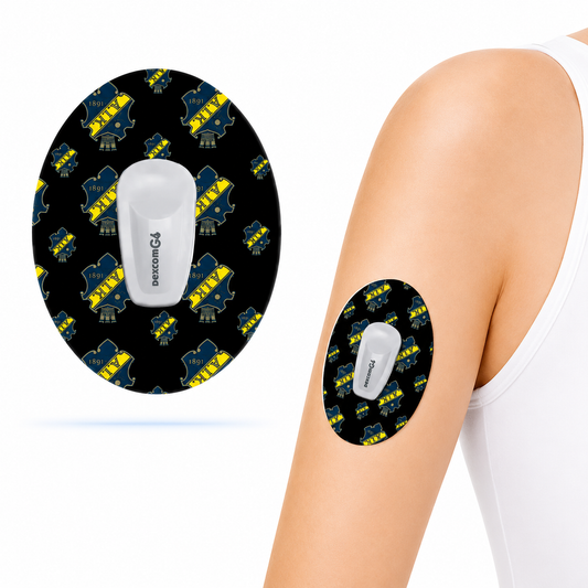 DiabetaGuard - AIK Sport CGM Patches for Dexcom G6 (5-pack)