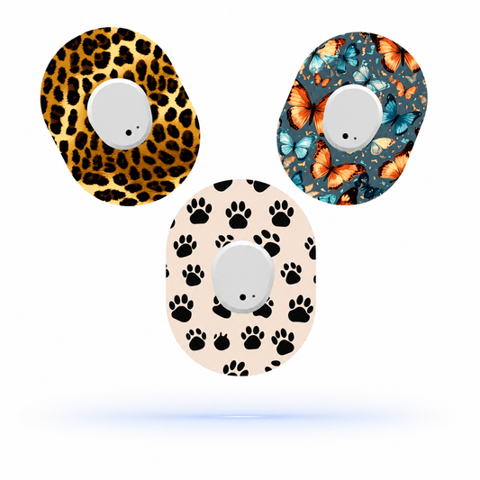 Dexcom G7 Animal MixPack CGM Patches (3-pack)