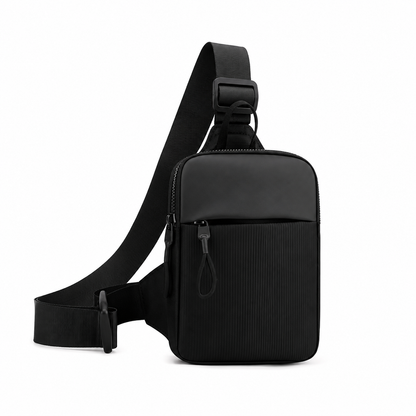 Sporty Pump crossbody bag in durable nylon
