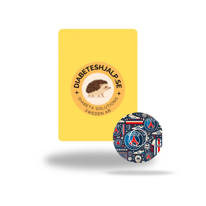 PSG fotboll CGM-sensor overpatches för Freestyle Libre 3 Ink sensor sticker