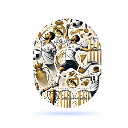 Dexcom One+ CGM-sensor overpatches – Real Madrid inkl. Sensor Sticker