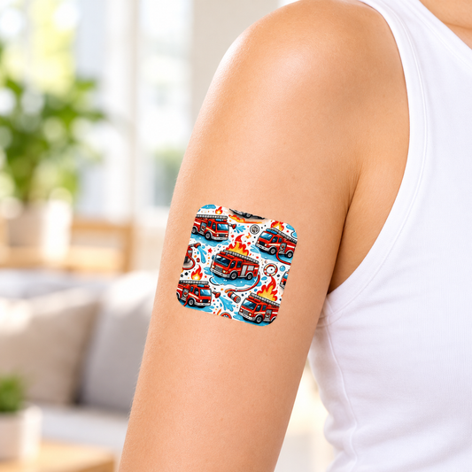 Brandbilar CGM Overpatch för Simplera Sync inkl. Sensor Sticker
