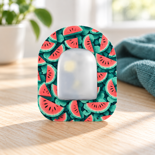 Watermelon Universal pump patches Omnipod (10-pack)