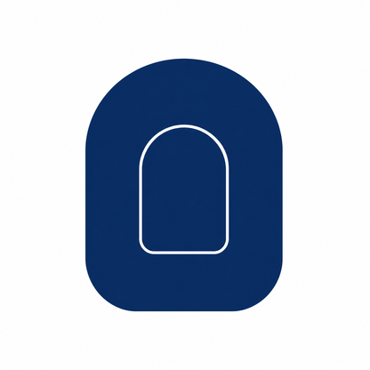 Omnipod 5 & Dash overpatches – Navy Blue inkl. Pumpsticker